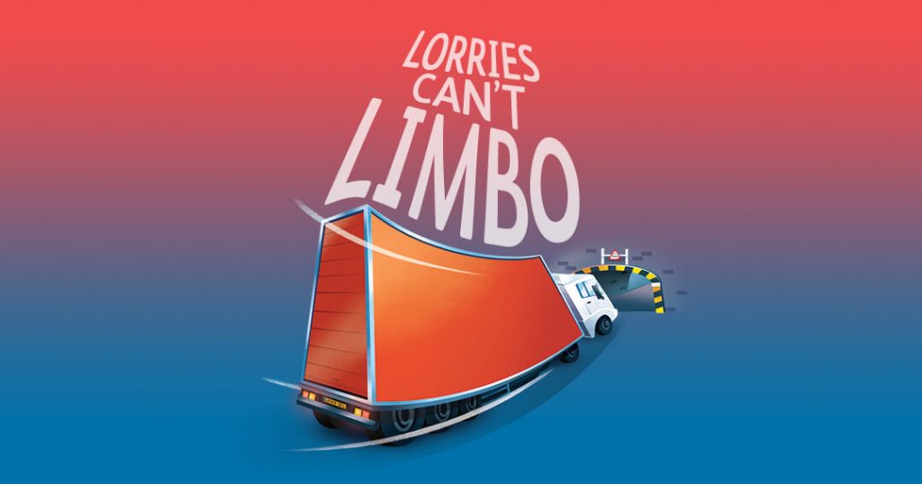 Lorries can't limbo