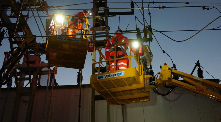 Engineers working to upgrade the power supply