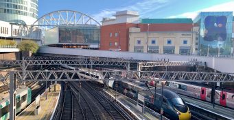 Birmingham New Street Platforms external