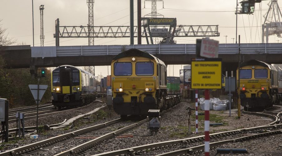 Freightliner Maritime Terminal in Redbridge